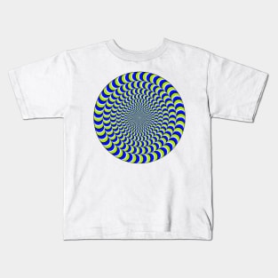 Optical #Art: Moving #Pattern #Illusion - #OpArt Kids T-Shirt